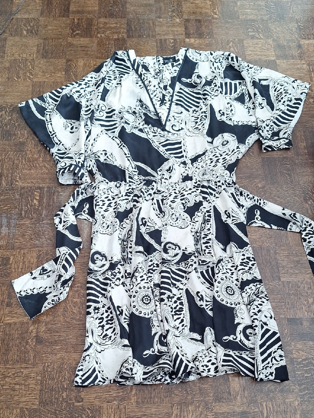 Vintage Diane Freis Silk Dress